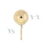Gold-Filled Ball Earrings