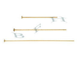 Gold-Filled Head Pin
