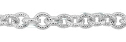 Ss 10.5mm Width Twisted Oval Cable Chain 13472-Ss