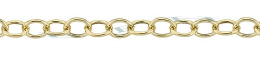 Gold-Filled Round Cable Chain 3.20mm Chain Width 13499-GF