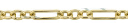 Gold-Filled Long And Short Chain 4.10mm Chain Width 13503-GF