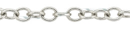 4.6mm Width Sterling Oval Cable Chain 13504-Ss