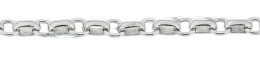 3.4mm Width Sterling Bracelet Chain 13514-Ss