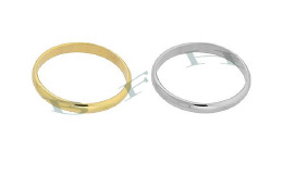 14K Traditional Band 2.5mm 13528-14K