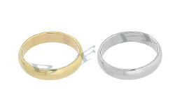 14K Traditional Band 4mm 13548-14K
