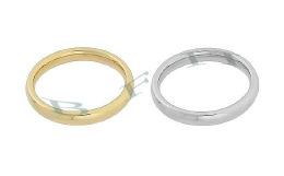14K Comfort-Fit Band 3mm 13691-14K