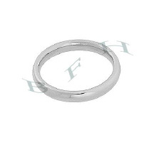 Platinum 3mm Comfort-Fit Band 17483-PT