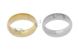 14K Comfort-Fit Band 6mm 13730-14K