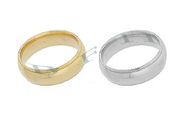 14K Milgrain Comfort-Fit Band 6mm 13886-14K
