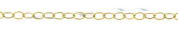 Gold-Filled Flat Round Cable Chain 1.50mm Chain Width 15775-GF