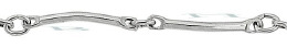 1.12mm Width Sterling Curve Bar Chain 15926-Ss