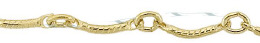 Gold-Filled Hammer Curve Bar Chain 0.92mm Chain Width 15933-GF