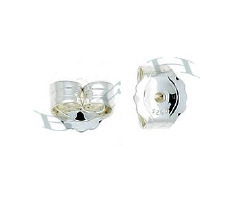 Ss 4.6mm Earring Friction Earnuts 15945-Ss