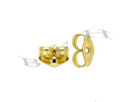 Gold-Filled 5mm Friction Light Earring Earnut 15947-GF
