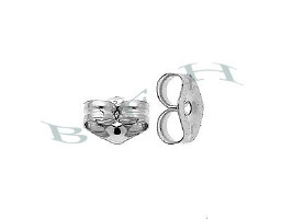 Ss 5mm Earring Light Weight Earnut 15947-Ss