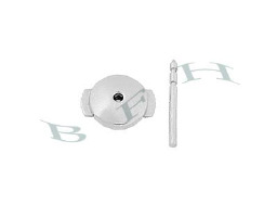 Platinum 6mm Earring Guardian Back 16579-PT