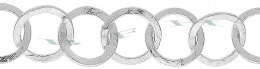 Sterling Hammer Round Cable Chain 16598-Ss 