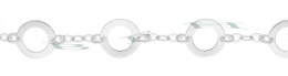Sterling Flat Round And Oval Cable Chain 16602-Ss