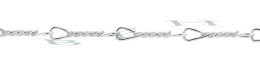 Sterling Silver Twisted Cable Chain 16603-Ss