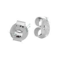 Ss 5mm Earring Friction Earnuts 16625-Ss 