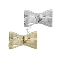 14K Mat Bow Clasps 17099-14K
