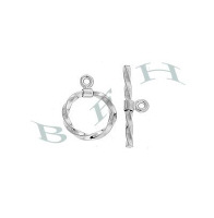 Ss 11mm Twisted Wire Toggle Clasp 17146-Ss 