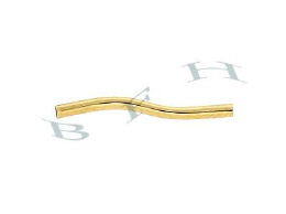 1.5mm Hollow Figure S Plain Tube Spacer 17153-Vm