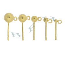 Ball Earring With Loop 17263