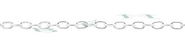 Sterling Silver Oval Cable Chain 17525-Ss