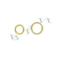 Gold-Filled 0.64mm Thick Closed Jumpring 17991-GF ( 22 Gauge Wire)