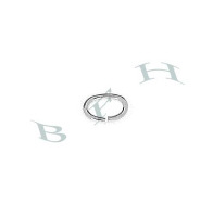 .9mm Thick Oval Open Jump Ring 18219 
