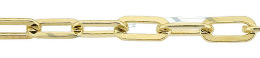 Gold-Filled Flat Elongated Chain 3.86mm Chain Width 18330-GF