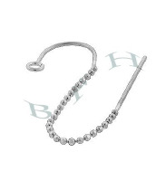 Ss U-Threader Bead Chain Earwires 18335-Ss 
