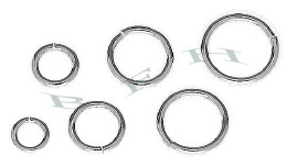 .9mm Thick Round Open Jump Ring 18410