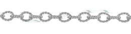 Sterling Silver Twisted Round Cable Chain 18820-Ss