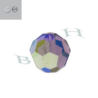 Amethyst Ab 19174-B Swarovski Crystal Beads