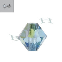 Aquamarine Ab 20851-B Swarovski Crystal Beads