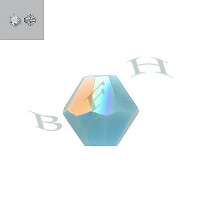 Turquoise Ab 20870-B Swarovski Crystal Beads