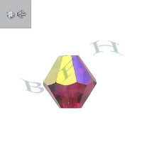 Ruby Ab 20978-B Swarovski Crystal Beads 