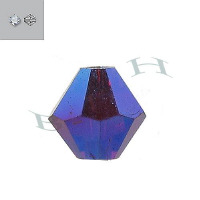 Garnet Ab 2x 21001-B Swarovski Crystal Beads 