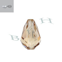 Light Colorado Topaz 21751-B Swarovski Crystal