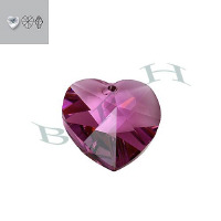 Amethyst 22019-B Swarovski Crystal Pendants