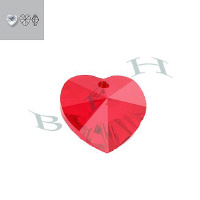 Light Siam 22050-B Swarovski Crystal Pendants