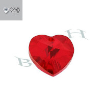 Light Siam Ab 22051-B Swarovski Crystal Pendants