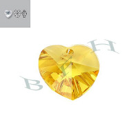 Light Topaz 22052-B Swarovski Crystal Pendants