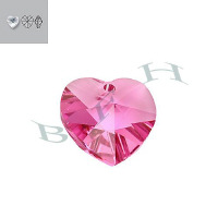 Rose 22060-B Swarovski Crystal Pendants 