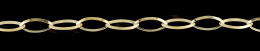Gold-Filled Diamond Oval Chain 7.50mm Chain Width 22715-GF