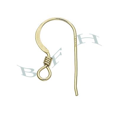 Gold-Filled Coil Wire Earwire Earring 23807-GF