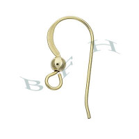 Gold-Filled 3mm Ball Earwire Earring 23808-GF