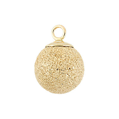 14KY 8mm Lazer Ball Pendant 24842-14K